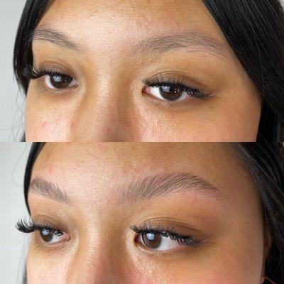 Brow lamination