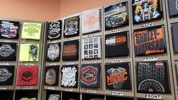 Wall of shirts 2