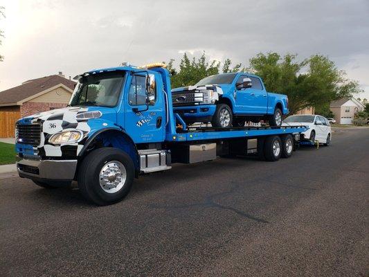 Travis's  truck