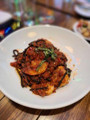 Squid Ink Paste ( Shrimp Fra Diavolo)