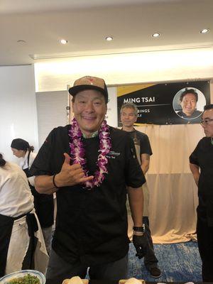 Chef Ming Tsai at the Fitness Brunch!