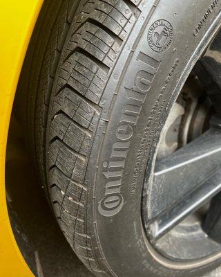 Continental tires