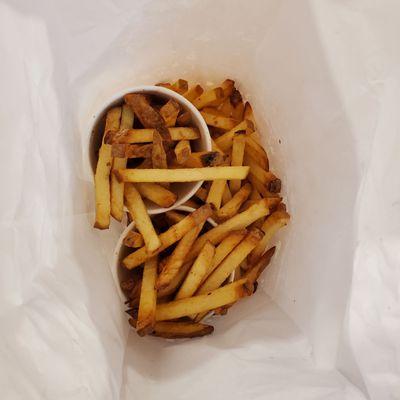 2 small fries - a ton!