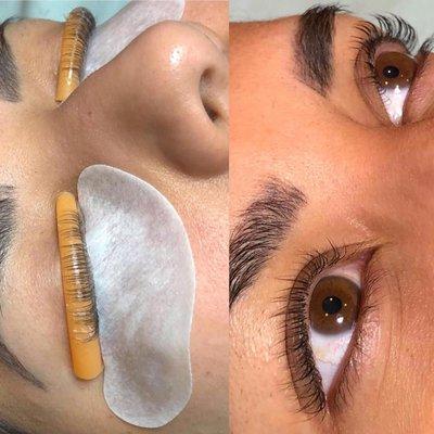 Lash lift & tint