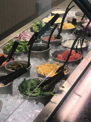 Awesome salad bar