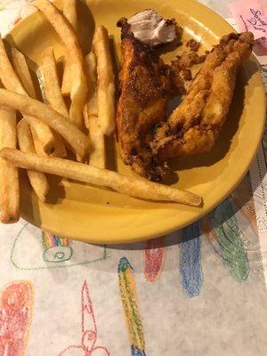 Kids chicken tenders