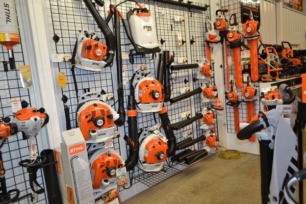 Check out our huge inventory of Stihl equipment! A bit of everything for everyone!