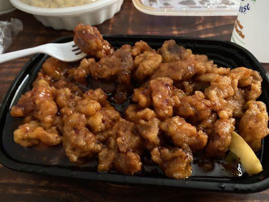 Orange chicken