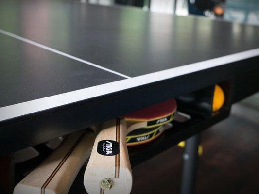 BigWheel's ping pong table - where web designers go to battle