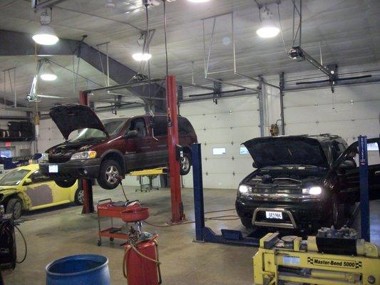 We are a full service repair shop.