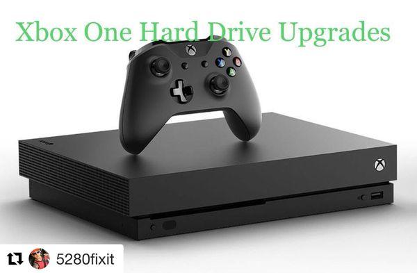 XBox one hard drive upgrades