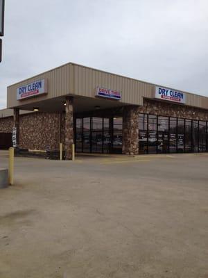 Storefront view from Forest Ln.