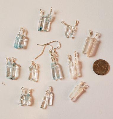 Crystal earrings