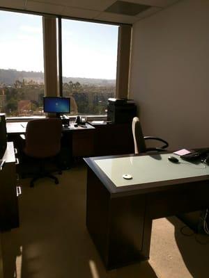 The view our new Mission Valley office.