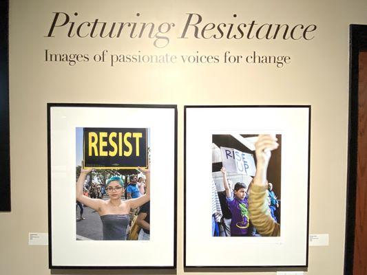 Picturing Resistance exhibit