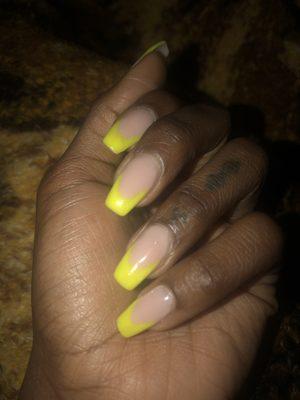 New Full Set - Highlighter Yellow Tips