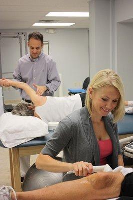 Physical Therapists - Dave and Kristy Ochsendorf.