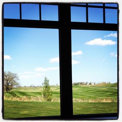 View from the grill of the 18th hole