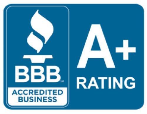 A+ Rating from the Better Business Bureau