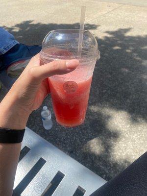 This is the watermelon juice!