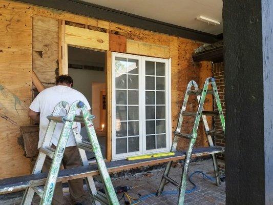 Residential Front Porch: Before