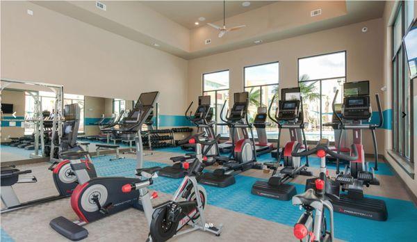 Our 24 hour gym is equipped with free weights, weight machines, and cardio equipment. The perfect place to kick start a healthy lifestyle.