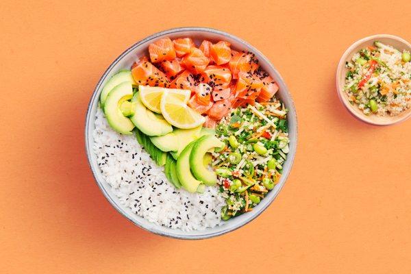 Poke Bowl with Salmon