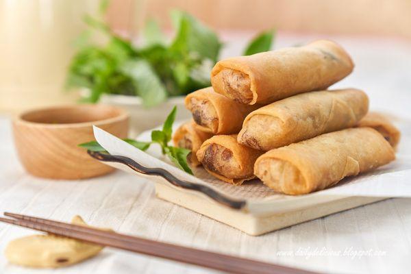 Vegetable egg rolls