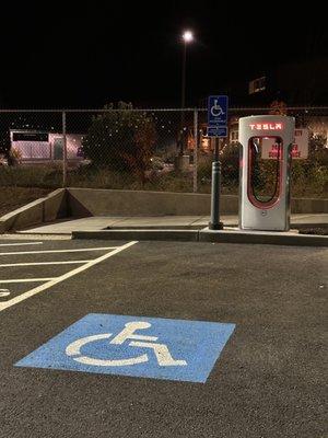 Handicap charging spot