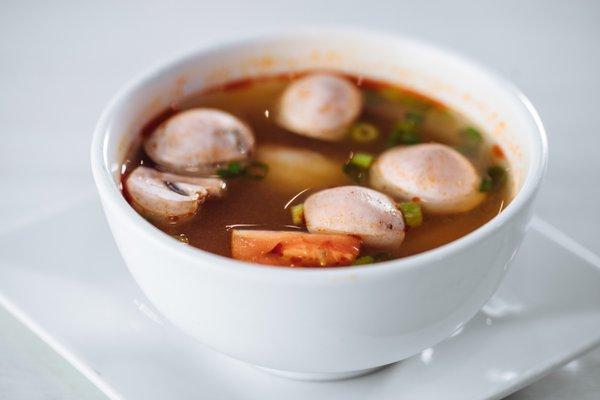 Asian Mint's Spicy Tom Yum Soup