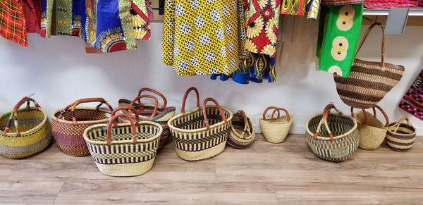 Ghanaian hand baskets