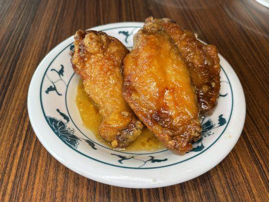 Honey garlic wings