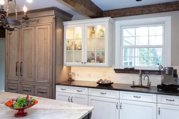 Kitchen finished HLF Construction: Remodeling