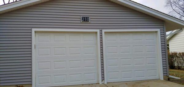 Hung our new house numbers