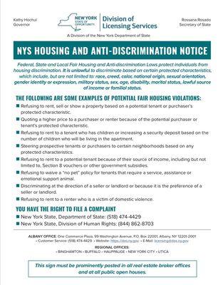 Fair Housing Disclosure