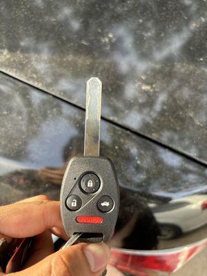 Remote car key