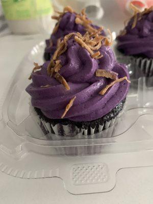 Special order ube cupcakes