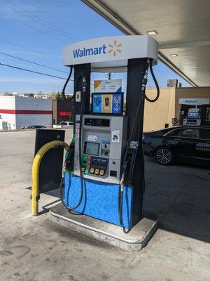 Walmart Fuel Station. Lewisburg