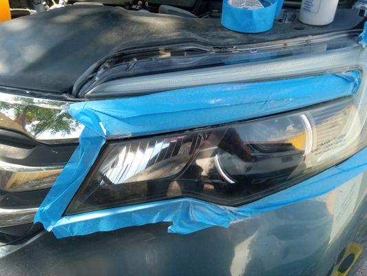 Headlight restoration