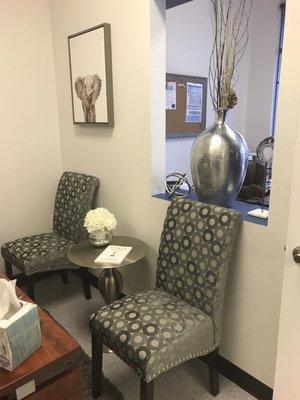 Agent's Office Seating Area