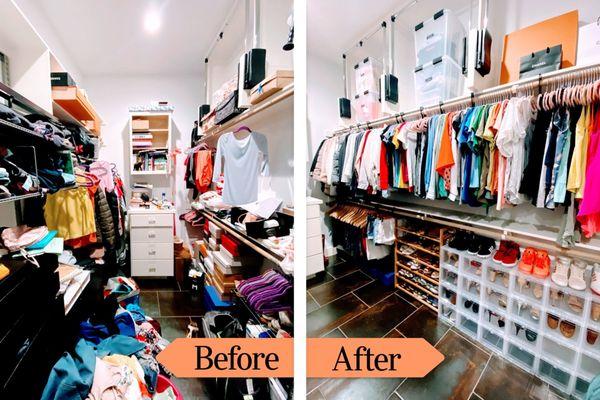 Need someone to organize your closet ? Or cabinets ? Feel free to reach out to our professionals for assistance 818-251-6822