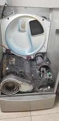 Dirty Whirlpool Dryer Before