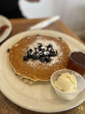 Blueberry pancakes