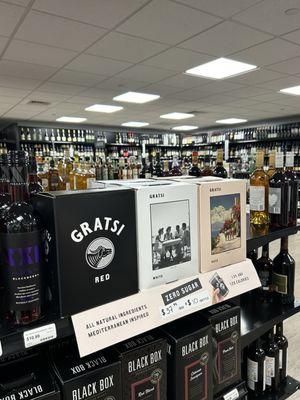 Gratsi box wine