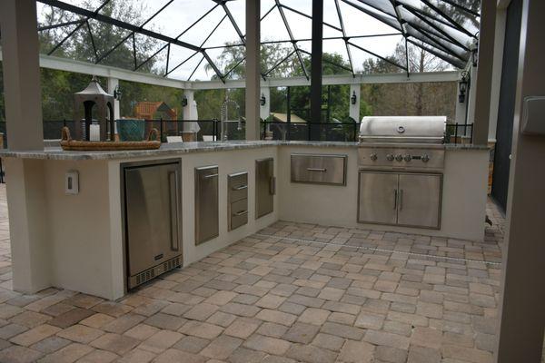 Custom Outdoor Kitchen