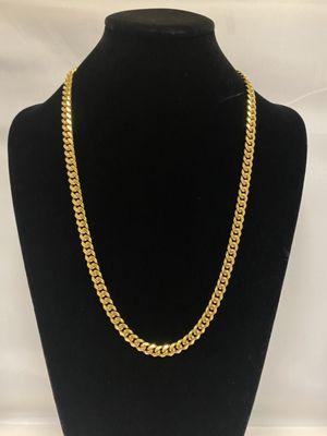 10kt & 14kt Miami Cuban Chains for sale