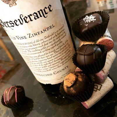 Customized Chocolate & Wine Pairing