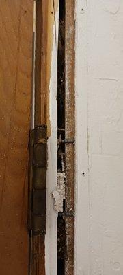 door not installed correctly