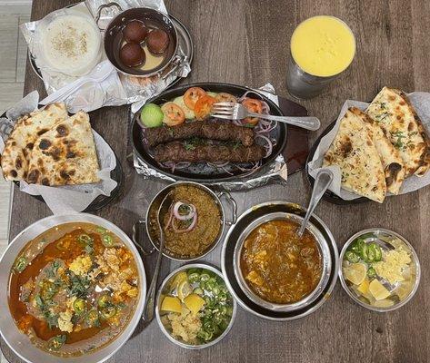 Beef Nihari Reg, Al Kabab Behari Kebab, Lassi Mango @ohcayeats