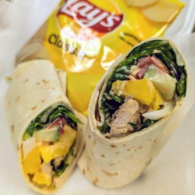 Mango Chicken Wrap